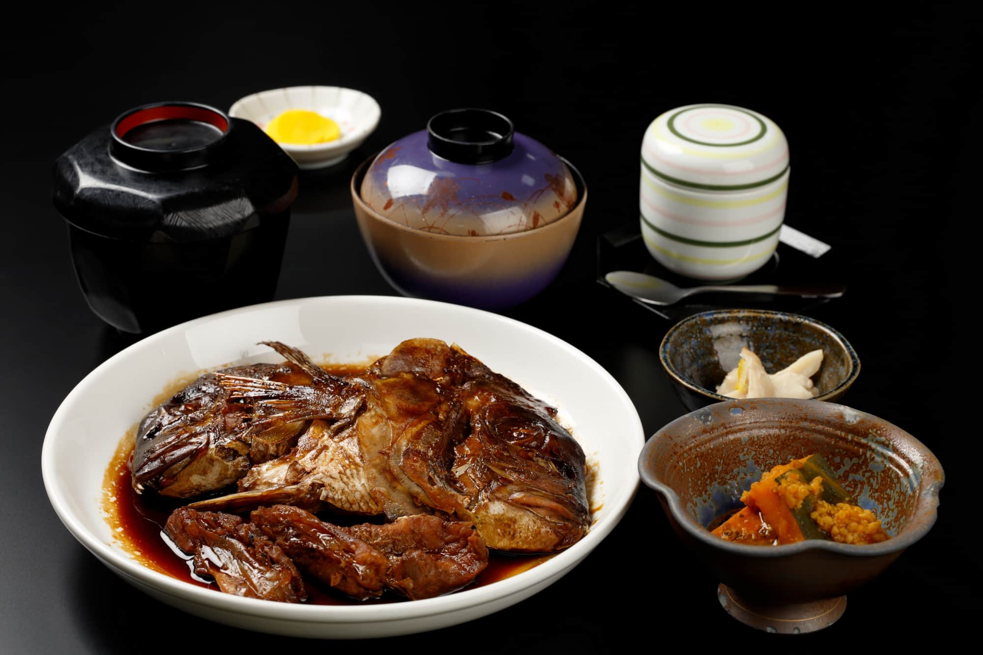 鯛あらだき定食